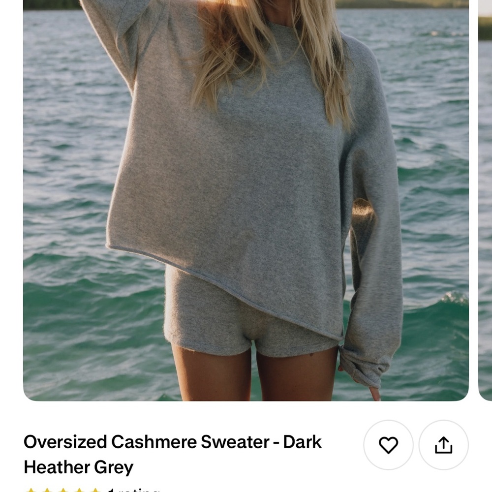 Daily Drills Gray Crew Neck Sweater